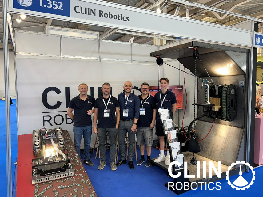 Booth CLIIN Robotics Posidonia 2024 - Robotic Antifouling Solution